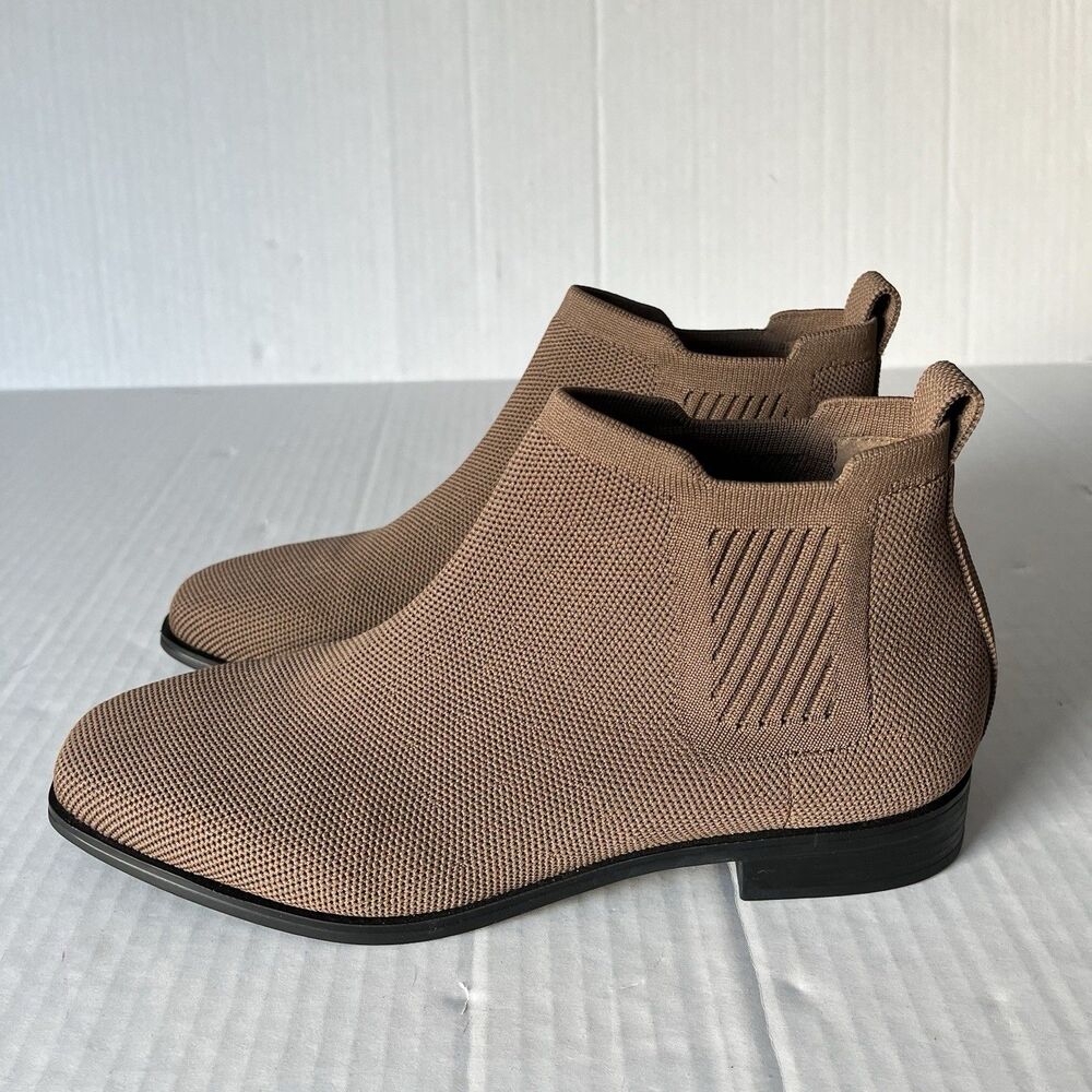 Vivaia Ryan Pro Square Toe Water Repellent Slip On Chelsea Boots Low Heel 39.5 - Picture 8 of 15